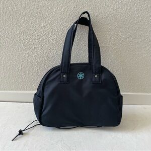 Gaiam Black Women's Tote Bag with Teal Accent